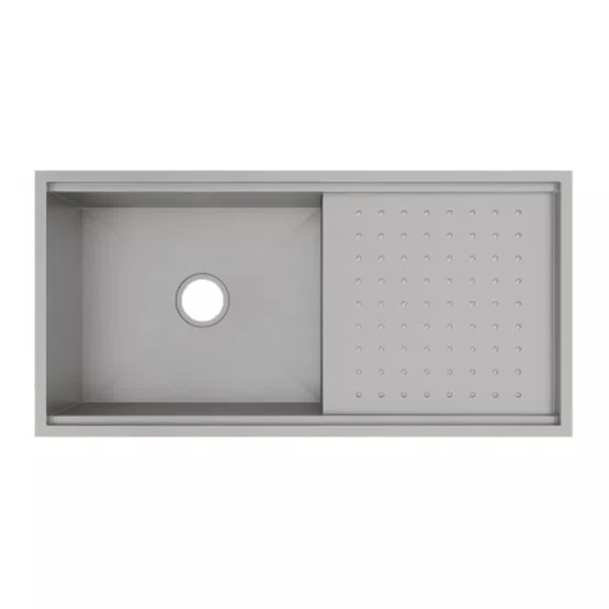 Cuba Gourmet Mekal Pianette PG-50 com Área Auxiliar Inox 304 Escovado