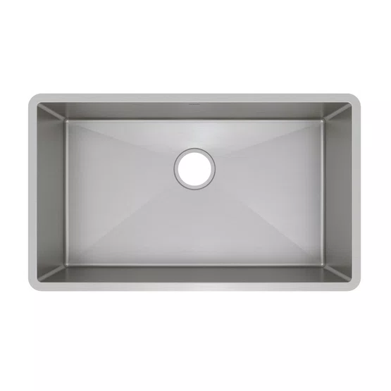 Cuba de Embutir ou Sobrepor Mekal Retta LR-70 70x40x23cm Aço Escovado