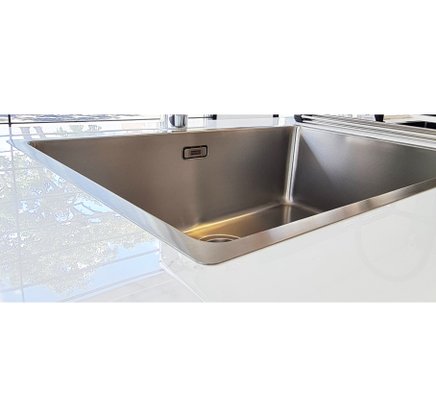 Cuba Inox Retangular Franke Línea 50x40x20cm - Acabamento Escovado