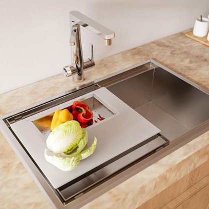 Cuba Gourmet Pianette Mekal RG-75 Match 75x42x23cm Inox Escovado