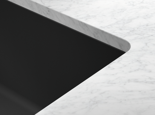 Cuba Maris Bowl Fragranite Black Matte 72x40cm Franke Preto Fosco