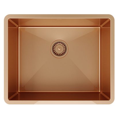 Cuba de Embutir Bronze Rose Gold Mekal Shades Ultraclean LR-50 50x40x23cm