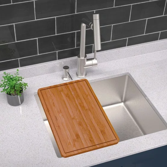 Cuba de Embutir Anti-ruído Tramontina Design Collection Quadrum 50 U com Acessórios