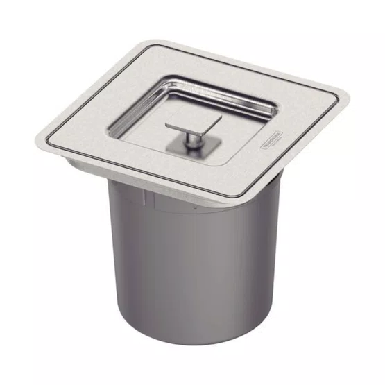 Cuba de Embutir Anti-ruído Morgana 60 FX Tramontina com Válvula e 4 Acessórios Inox