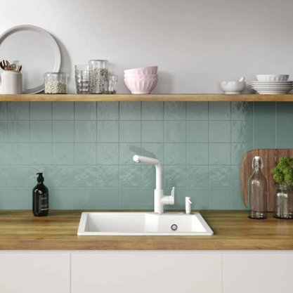 Cuba Única de Sobrepor Urban Fraganite Pure White Franke 56cm