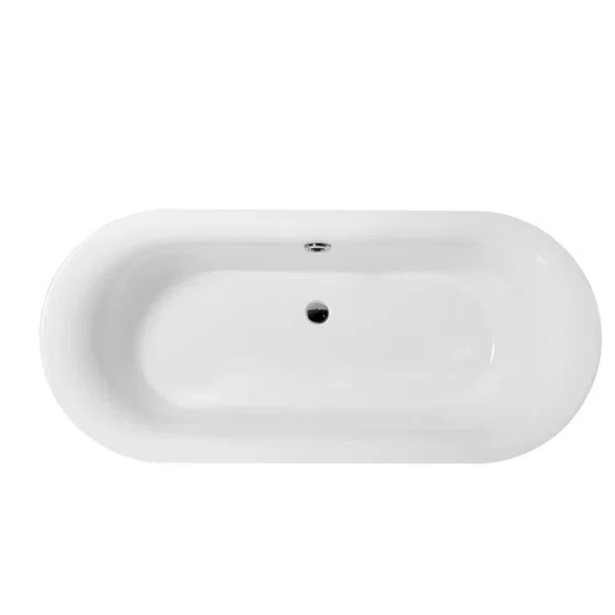 Banheira Clássica Devon Immersi com Pés Branco Vitoriano 2 Pessoas 65x78x173