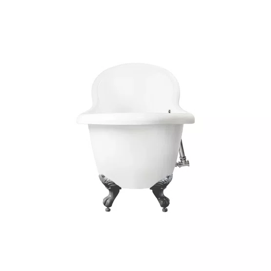 Banheira Antígua Immersi Freestanding com Pés Cromados 2 Pessoas 175x73x77