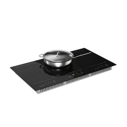 Cooktop Invita de Indução Vidro Preto 6 Zonas Função Booster 90cm 220V
