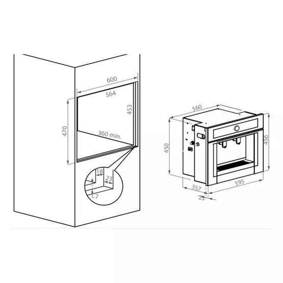 Dispenser de Água Elettromec TFT Black Matte 220V