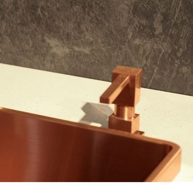 Dosador de Detergente DeBacco Primaccore Rose Gold 350ml