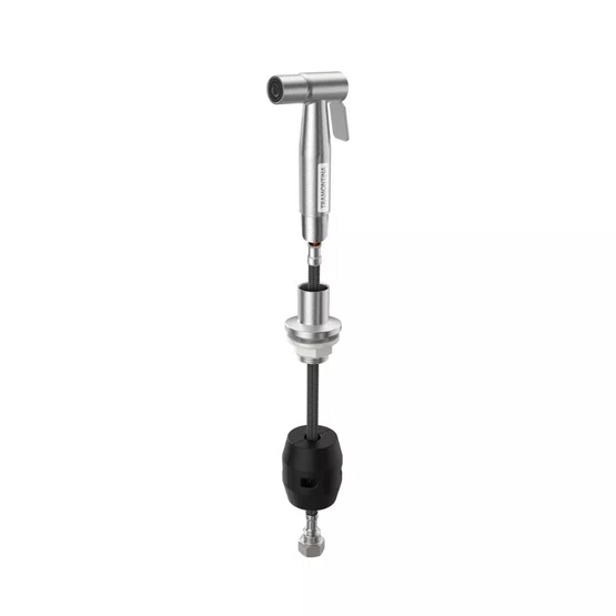 Ducha Manual Tramontina com Extensor 80cm em Aço Inox Quente e Frio
