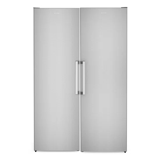 Kit Duo Elettromec Refrigerador + Freezer Inox Built-In 711 Litros 220V