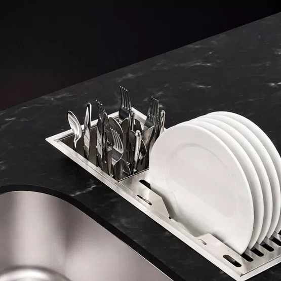 Escorredor de Talheres Tramontina para Canal Organizador 15cm em Aço Inox