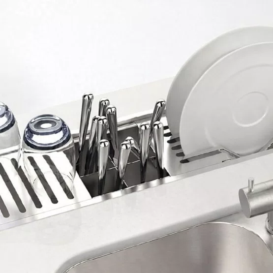 Escorredor de Talheres Tramontina para Canal Organizador 15cm em Aço Inox