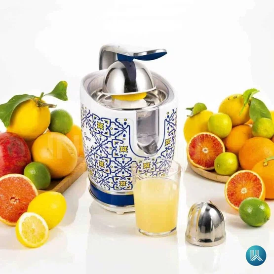 Espremedor de Frutas Elétrico Ariete 413 Capri  Alavanca Profissional e Acabamento Premium