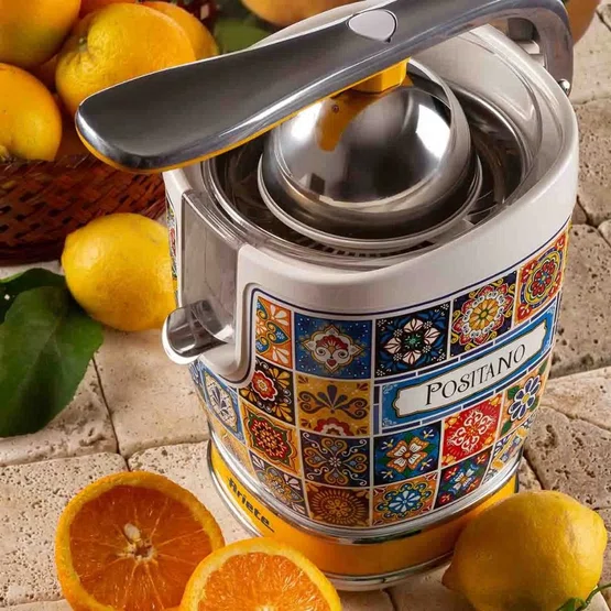 Espremedor de Frutas Elétrico Ariete 413 Positano Design Italiano