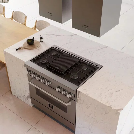 Fogão a Gás Elettromec Professional Forno Elétrico com Chapa Bistequeira 90cm 220V