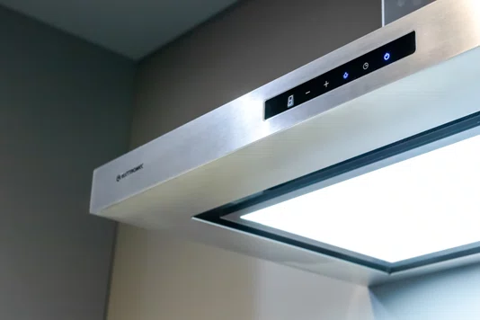 Fogão Elettromec Professional 90cm Com Forno Elétrico + Coifa de Parede Adria 90cm 220V