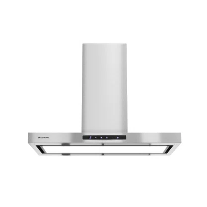 Fogão Elettromec Professional 90cm Com Forno Elétrico + Coifa de Parede Adria 90cm 220V