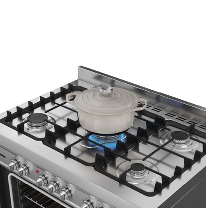 Fogão à Gás Semiprofissional Invita Com Forno Elétrico 102L 220v