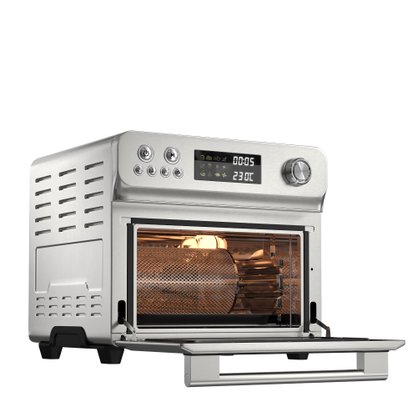 Forno de Bancada Invita Air Fryer Vidro Duplo 24 Litros 127V