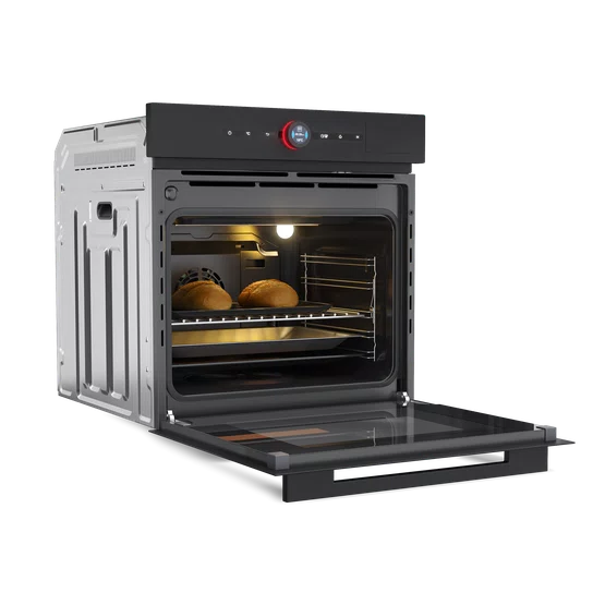 Forno de Embutir a Vapor Elettromec Black Matte 60cm 220v