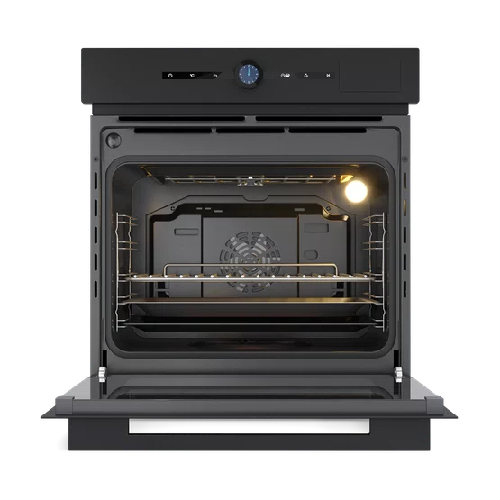 Forno de Embutir a Vapor Elettromec Black Matte 60cm 220v