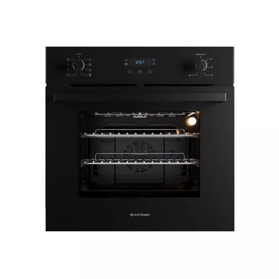 Forno Elétrico de Embutir Vetro Elettromec Multifunção Eletrônico 68L 60cm 220V
