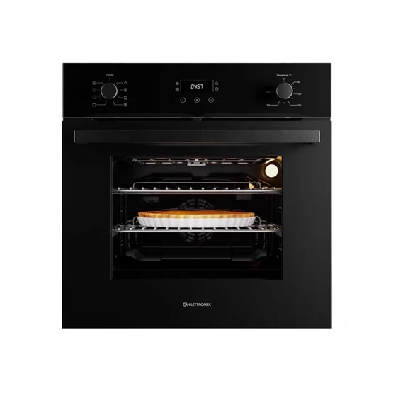 Forno Elétrico de Embutir Vetro Elettromec Multifunção Eletrônico 68L 60cm 220V