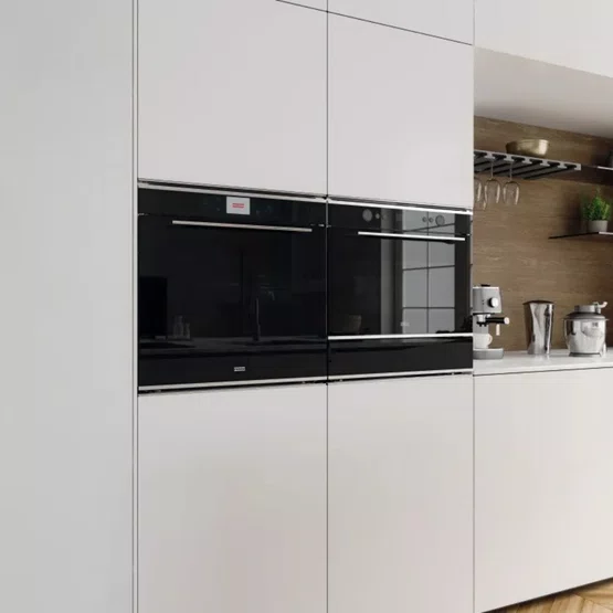 Forno Micro-ondas Combinado de Embutir Franke Mythos FMY45 Vapor 40 Litros 220V