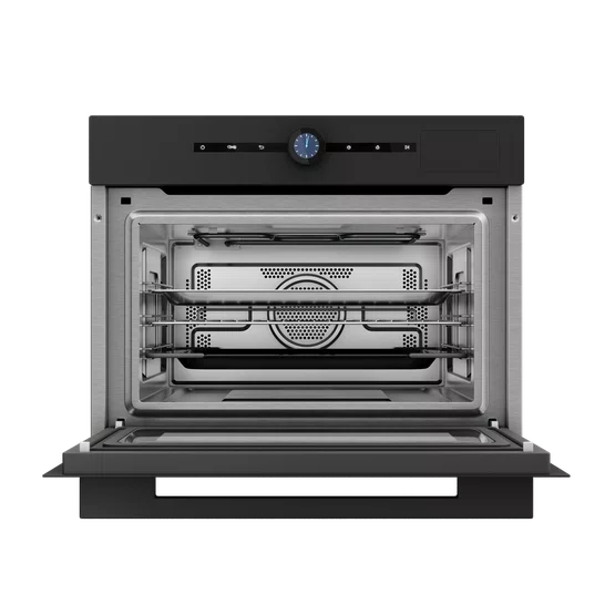Forno Micro-ondas Elettromec Black Matte Convecção Vapor 60 cm
