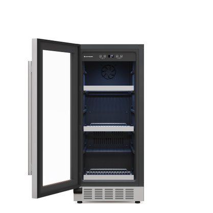 Frigobar Elettromec de Embutir com Porta de Vidro e Função Connect 86L 220V