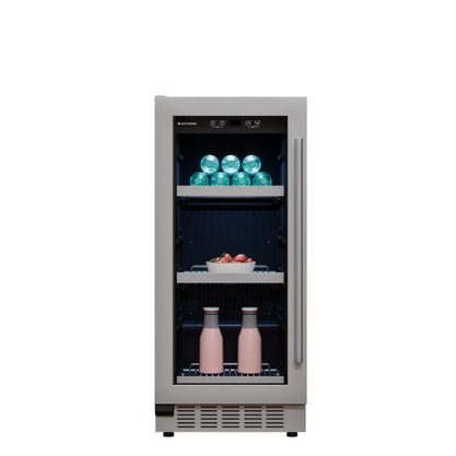 Frigobar Elettromec de Embutir com Porta de Vidro e Função Connect 86L 220V