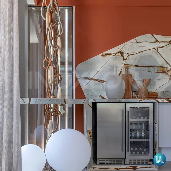 Frigobar Elettromec Inox 88 Litros Built-In 220V- Abertura Esquerda