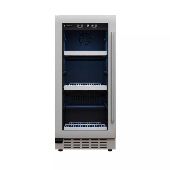Frigobar Elettromec Inox 88 Litros Built-In 220V- Abertura Esquerda