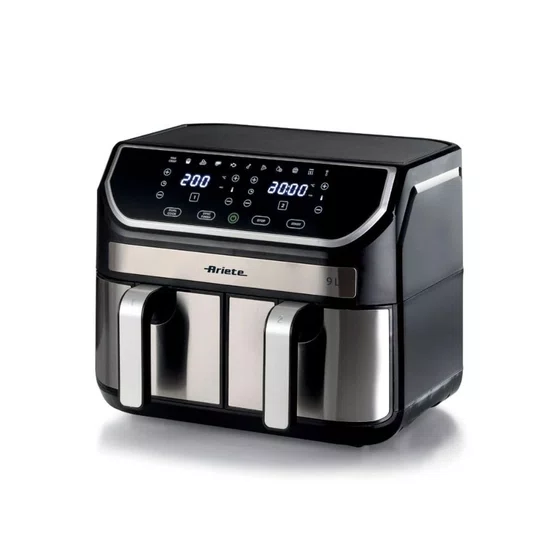Fritadeira Elétrica Air Fryer 4625 Ariete 9 Litros com Cesto Duplo