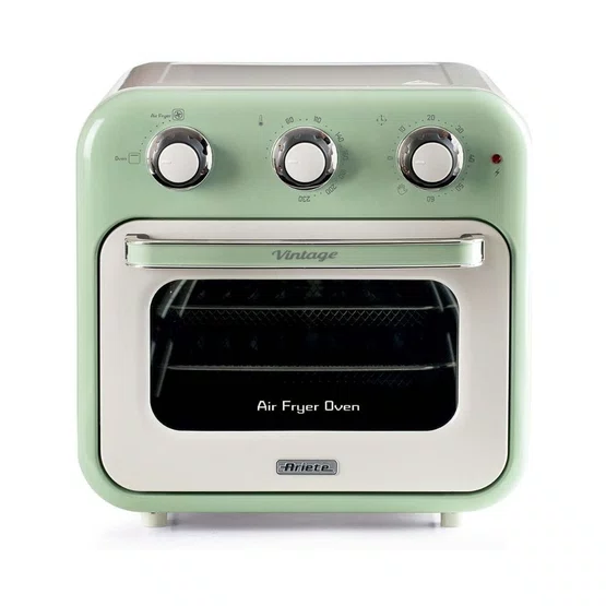 Fritadeira Air Fryer e Forno Elétrico Vintage Oven 4632  Ariete 16 Litros Verde