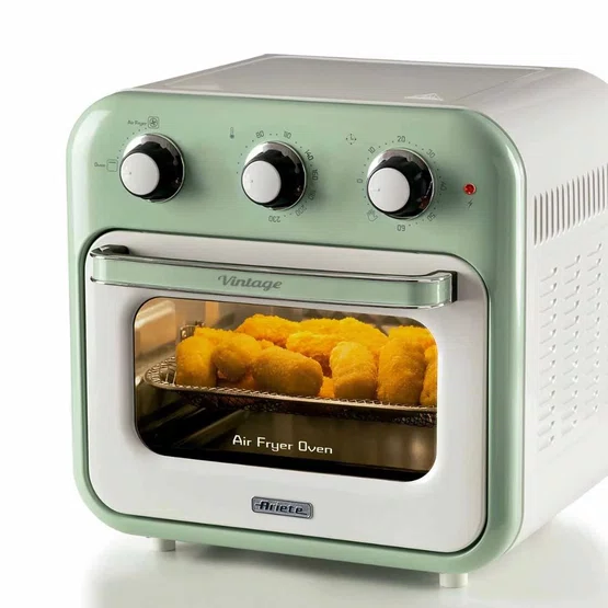 Fritadeira Air Fryer e Forno Elétrico Vintage Oven 4632  Ariete 16 Litros Verde