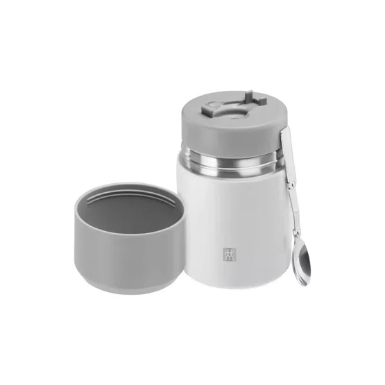 Garrafa Térmica para Alimentos Zwilling 700ml Cinza e Branco