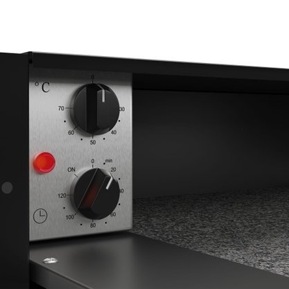 Gaveta Aquecida Elettromec Vetro 6 Serviços Built-in 14cm 220V