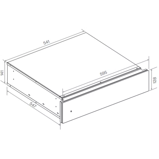 Gaveta Aquecida Elettrromec Black Matte 14cm 220v