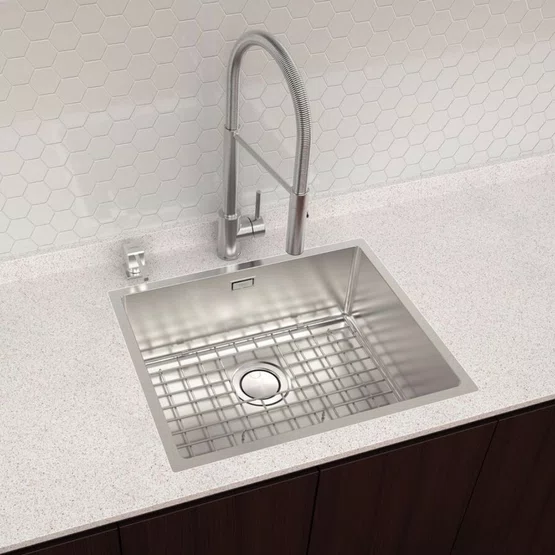 Grade Aramada Design Collection Tramontina para Cubas Quadrum 50 em Inox