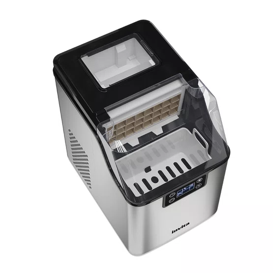 Ice Maker Invita Portátil em Inox Abastecimento Duplo 20kg/Dia