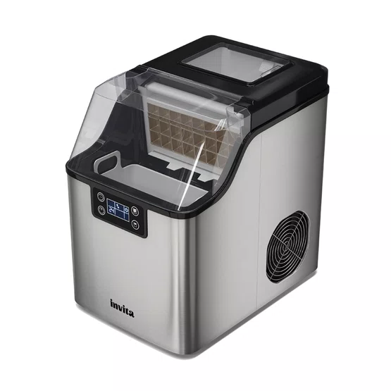 Ice Maker Invita Portátil em Inox Abastecimento Duplo 20kg/Dia