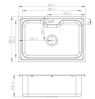Kit Cuba DeBacco Funzionale 231 Com Acessórios 66x45 + Tábua de Madeira