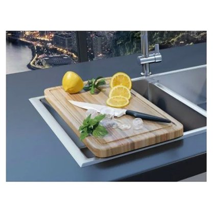 Kit Cuba DeBacco Quadratino 500 50x40x20cm + Tábua de Corte