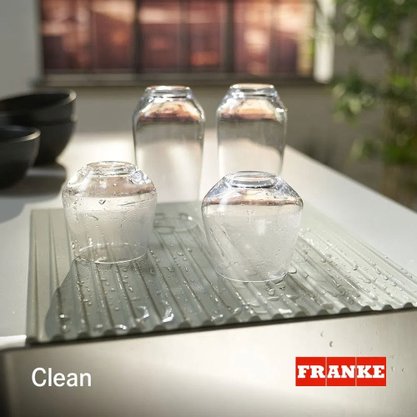 Kit com 8 Acessórios Para Cuba: Tábuas Cestos e Escorredor All Inn Franke