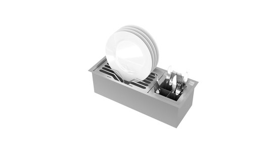 Kit DeBacco Canal Organizador Úmido 45cm Com Acessórios