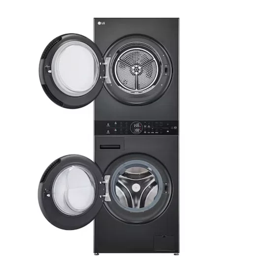 Lava e Seca LG Torre WashTower 14kg Black Inox