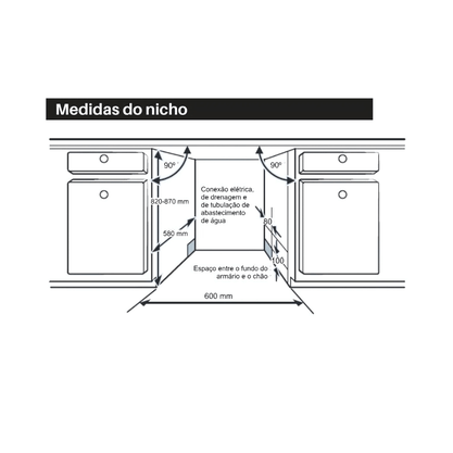 Lava Louças Cuisinart Arkton de Revestir 16 Serviços 220V